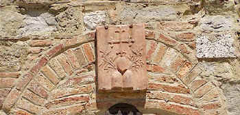 Farneta Abbey portal 